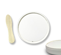 Zeige Details für Deckel aus Pappe für Becher i-110 | i-135, weiß Bild von Deckel aus Pappe für Becher i-110 | i-135, weiß